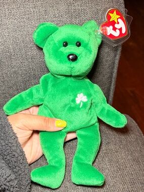 Beanie Baby 1997 Erin The Irish Bear